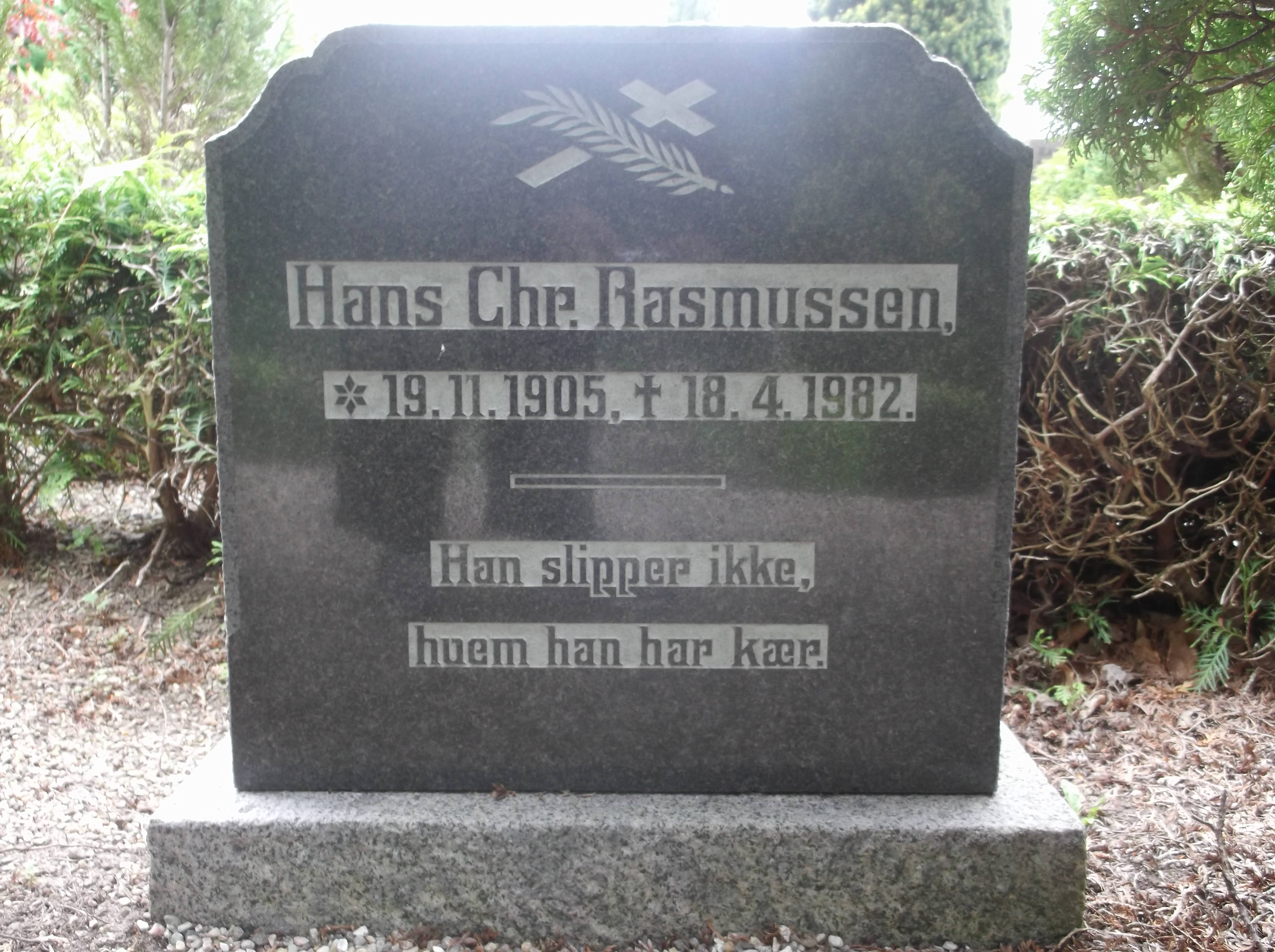Hans Chr. Rasmussen