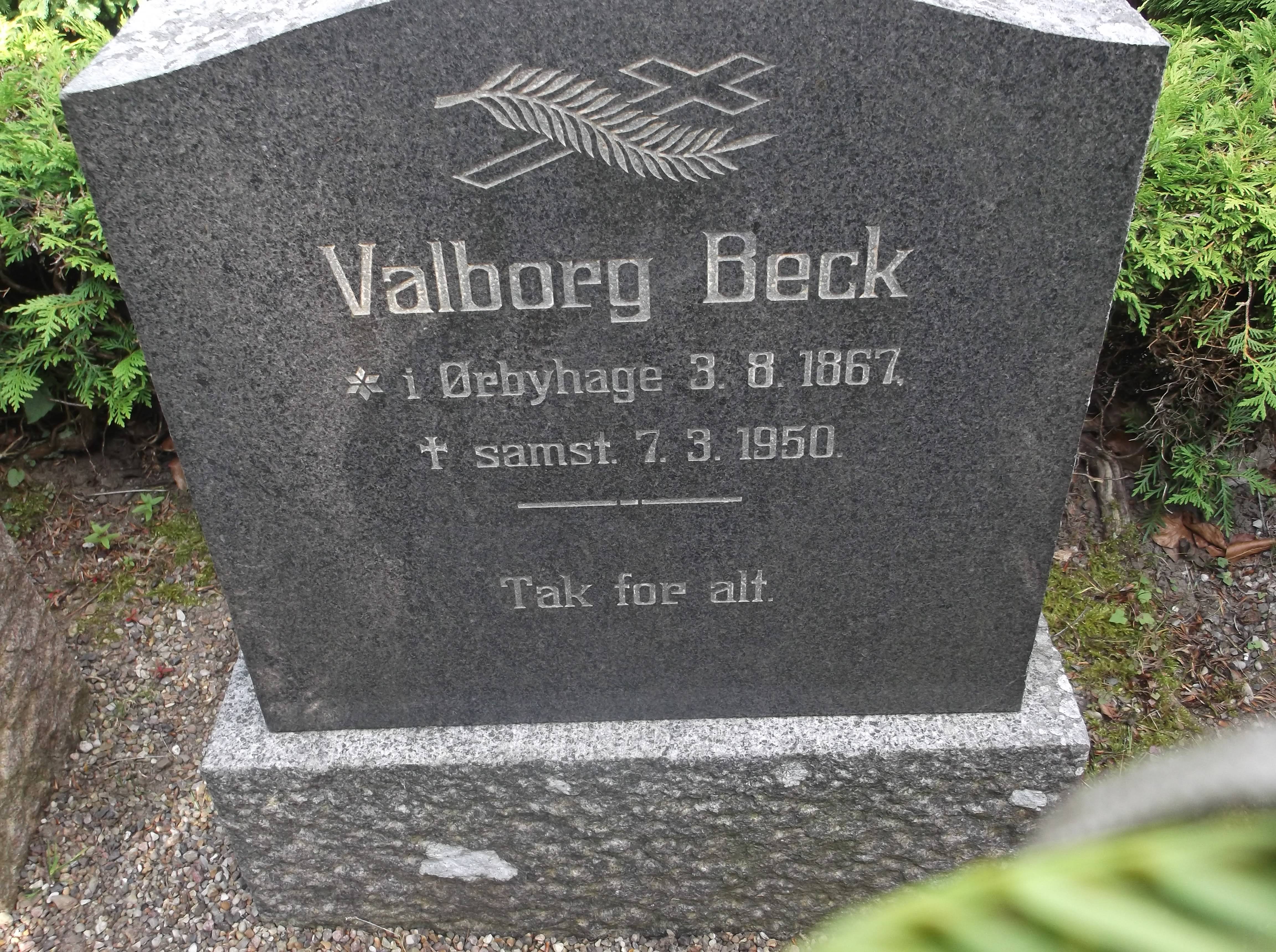 Valborg Beck